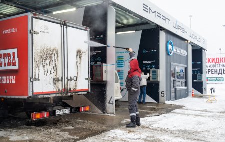 Внешний вид автомойки самообслуживания ALLES