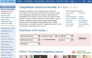 франшиза свадебного сайта