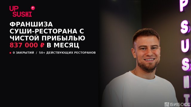 Франшиза UP SUSHI