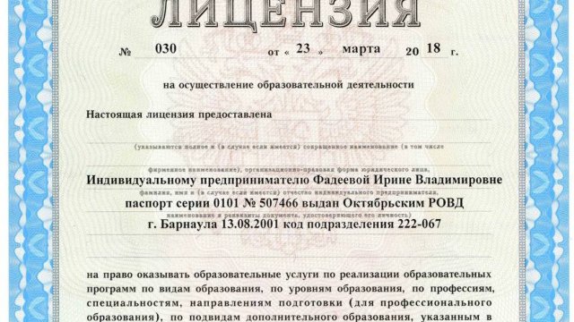 Франшиза образовательных услуг Мистер Совёныш