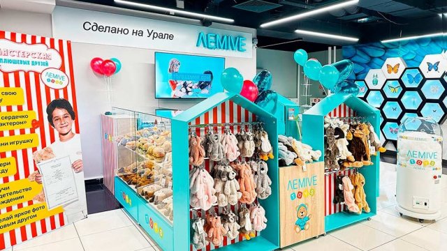 Франшиза Мастерская плюшевых друзей LEMIVE Toys