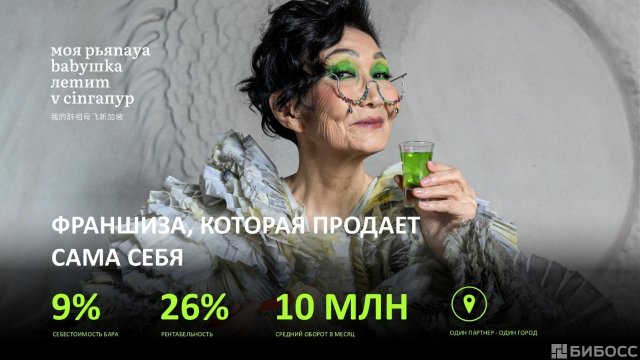 Франшиза МОЯ РЬЯNAYA BABYШКА ЛЕТИТ V СINГАПУР