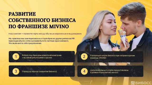 Франшиза MIVINO (МИВИНО)
