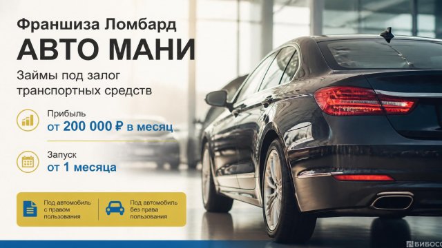 Франшиза АВТО МАНИ