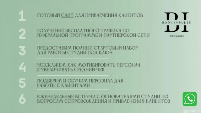 Франшиза Body Impulse