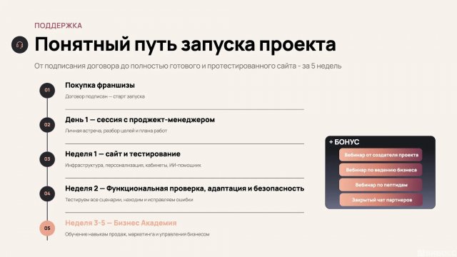 Франшиза Refresh Online