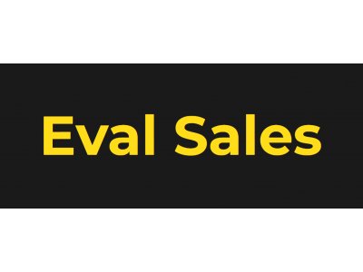 Логотип упаковщика франшиз Eval Sale