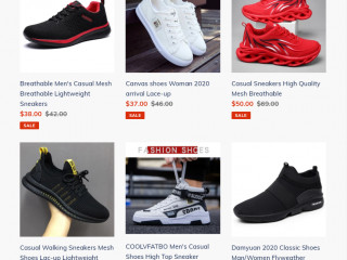 Готовый Дропшиппинг онлайн-магазин обуви на Shopify