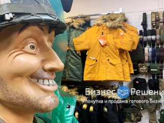 Раскрученный магазин одежды в стиле милитари