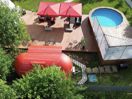 Глэмпинг в Новой Риге