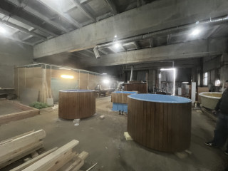 Производство купелей с подогревом и модульных бань