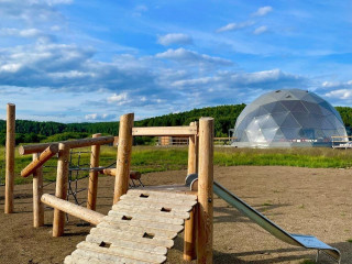 Глэмпинг круглогодичный на первой линии реки Серга, 4 га