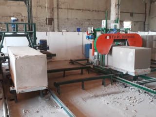 Линия по производству газобетонных блоков