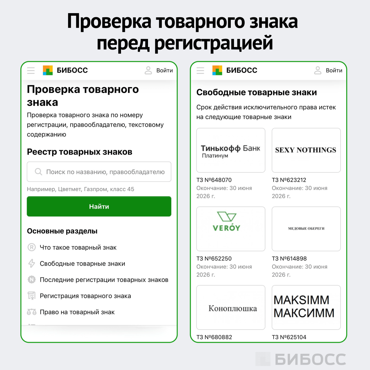 проверка товарного знака перед регистрацией