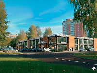 Реконструкцию действующего ТЦ  и его расширение