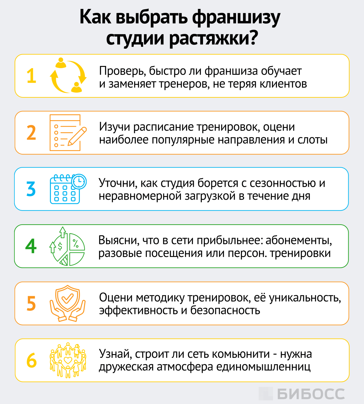 как выбрать франшизу студии растяжки