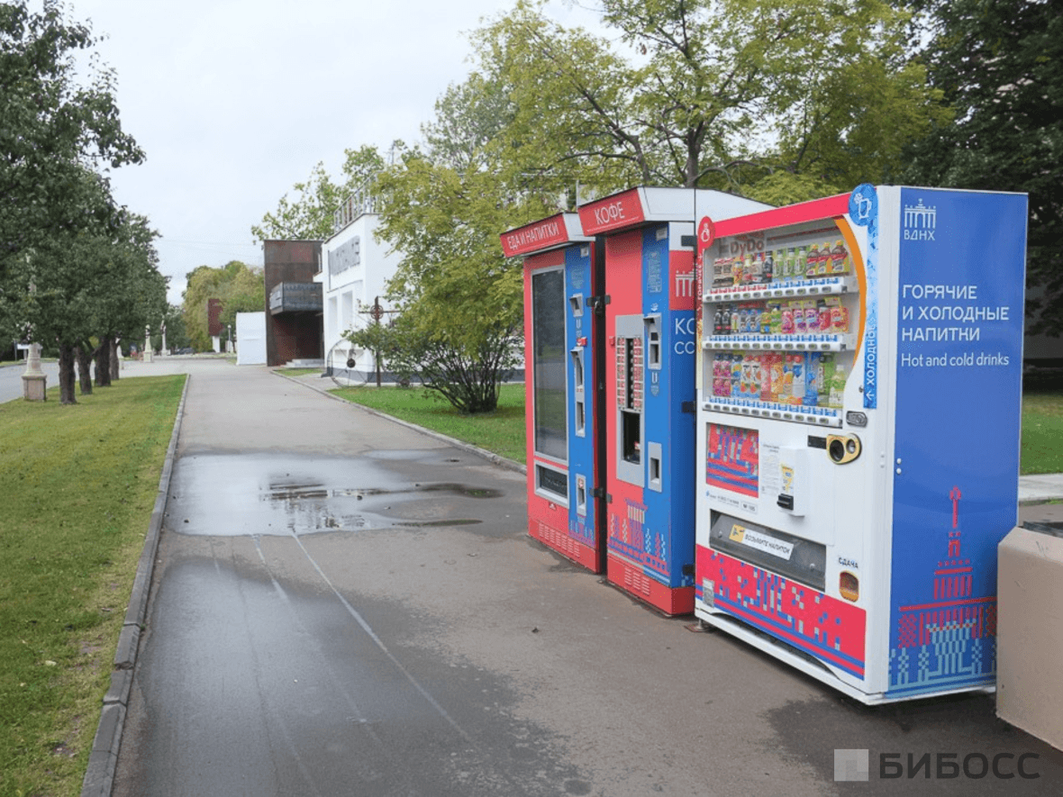Локации с высоким переходным трафиком, морсоматы в парках