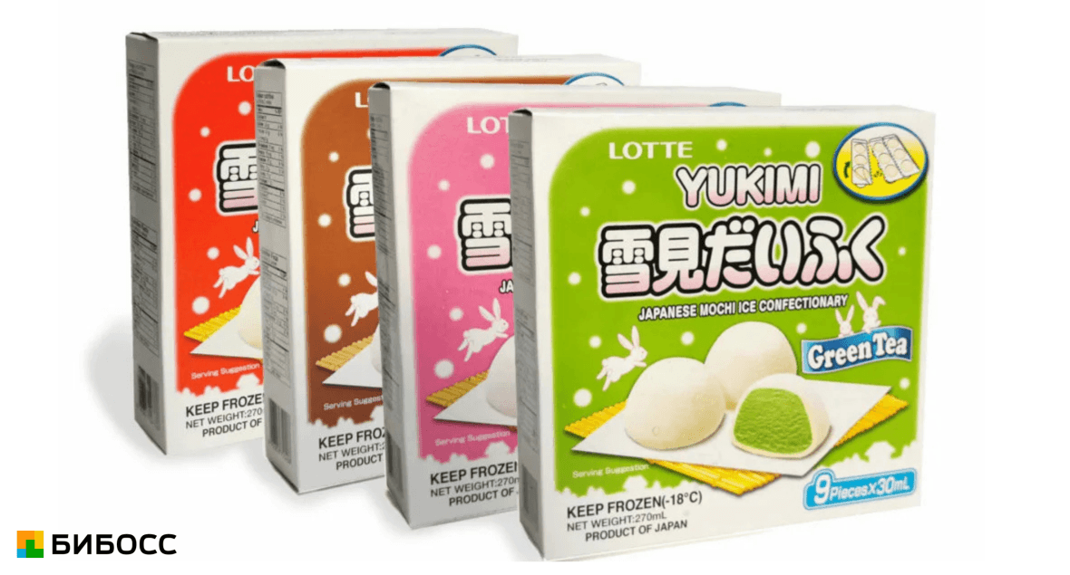 моти-мороженое в японии