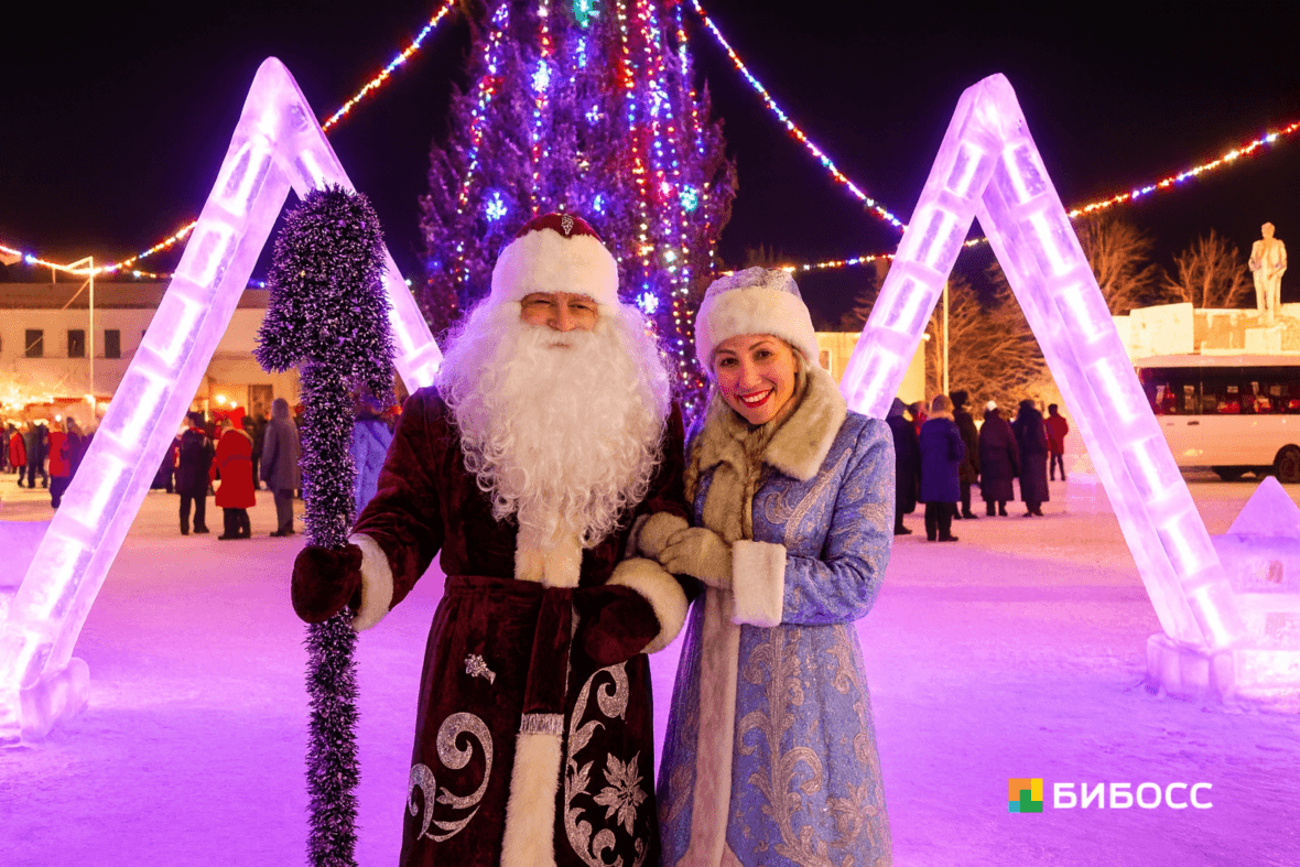 дед мороз и снегурочка