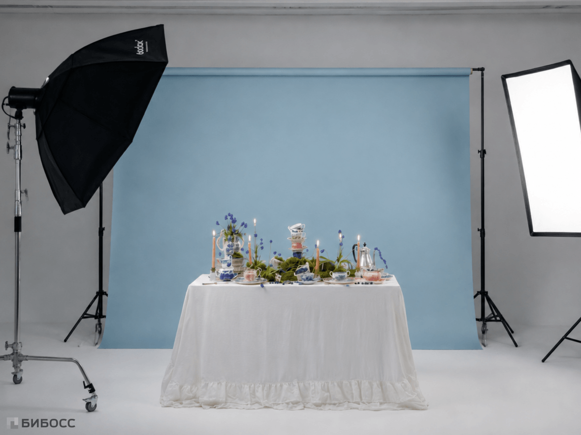 Фотозона для съёмки антиквариата для каталога