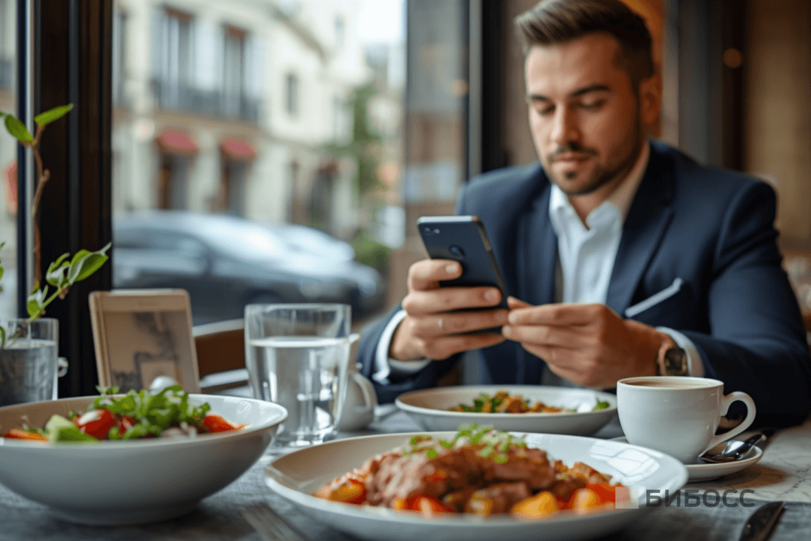 бизнес-ланч в ресторане