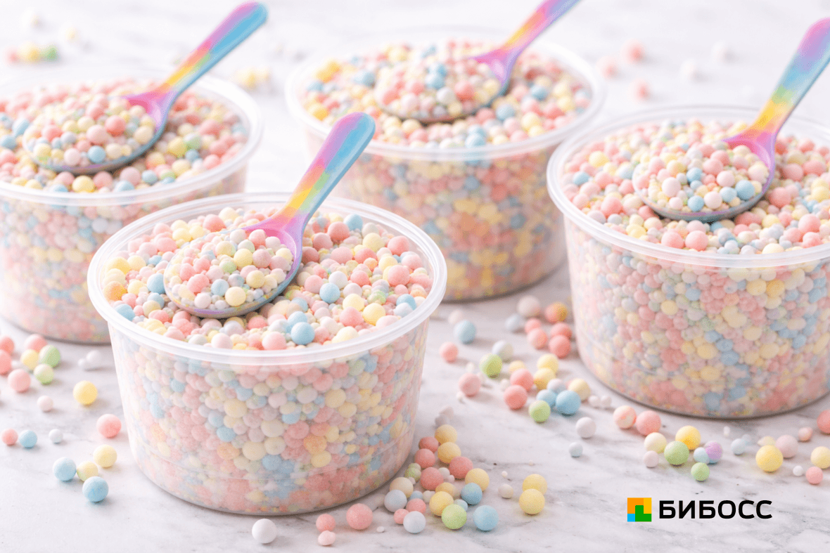 мороженое в шариках