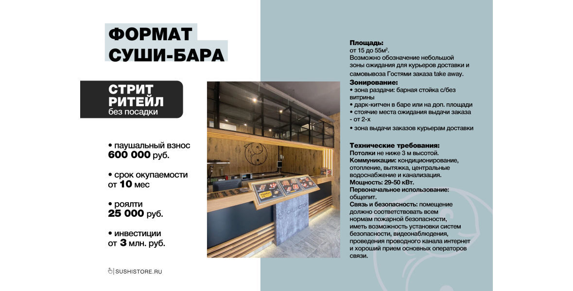 Стрит Ритейл без посадки