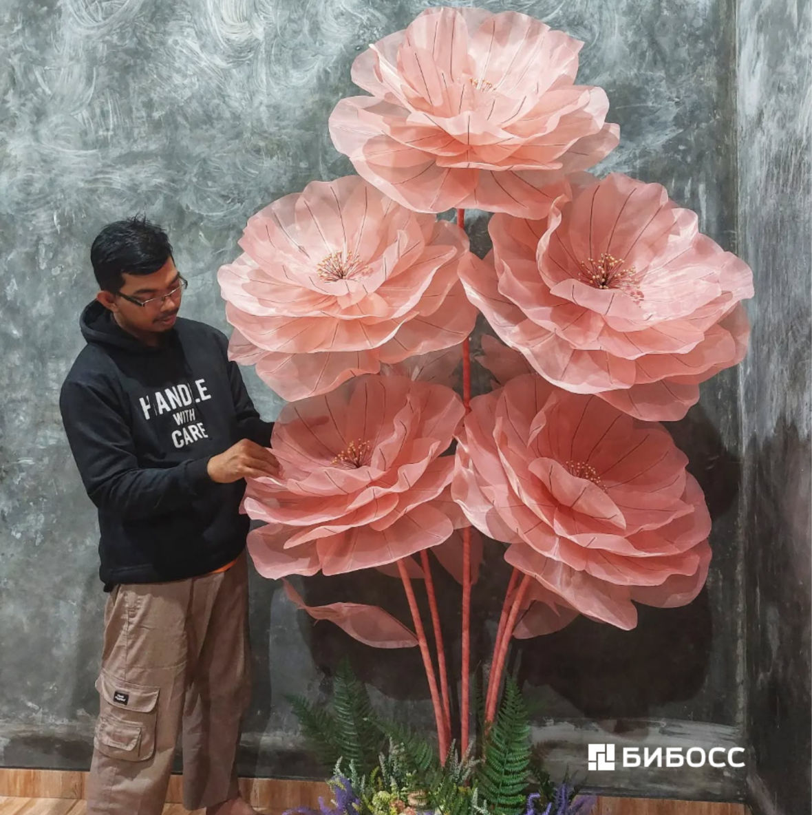 гигантские цветы индонезия