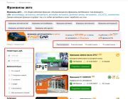 Методы фильтрации и сортировки в каталогах франшиз