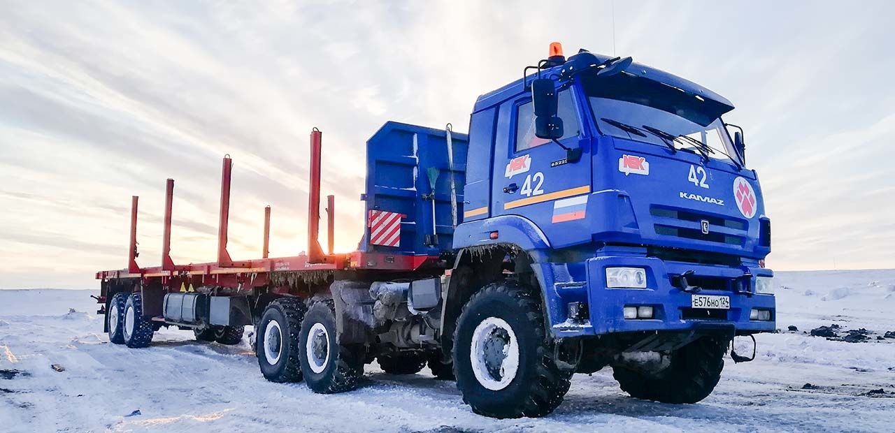 Грузоперевозки по зимникам