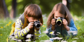 Организация курсов по обучению детей искусству фотографии