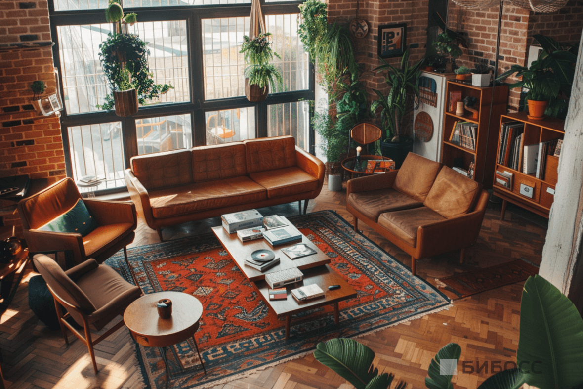 хостел в ретро-стиле