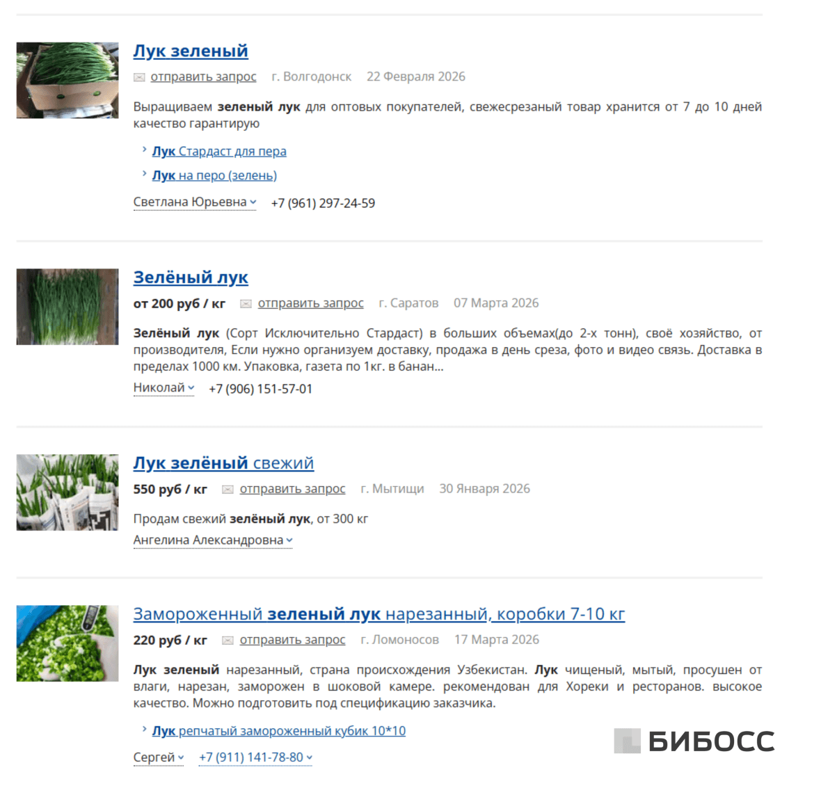 как наладить сбыт зеленого лука