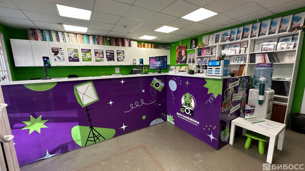 интерьер современного фотосалона