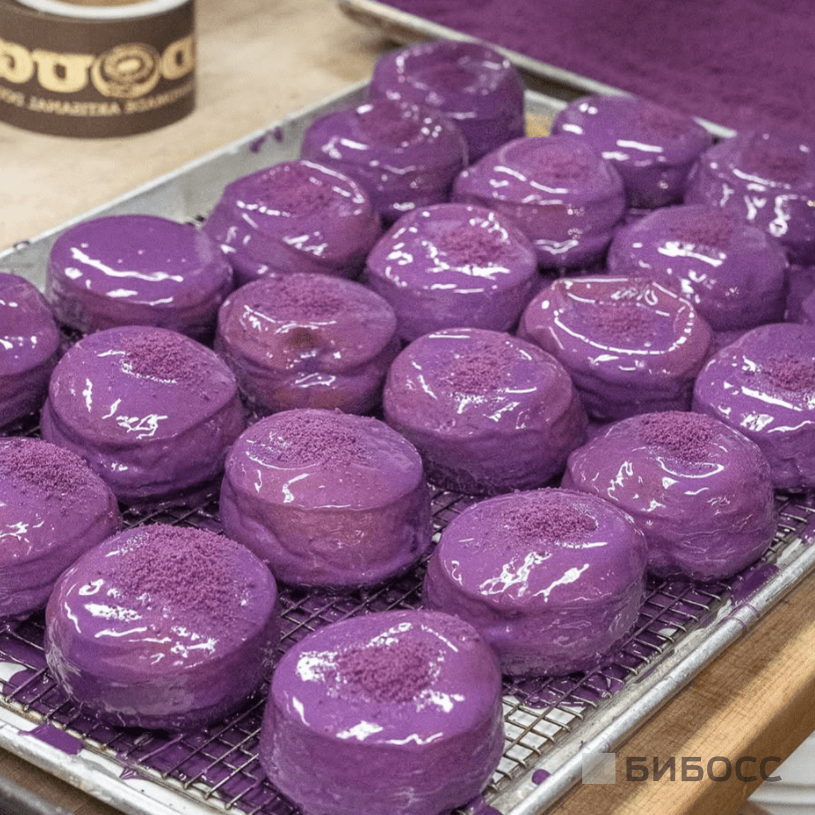 пончики с убе