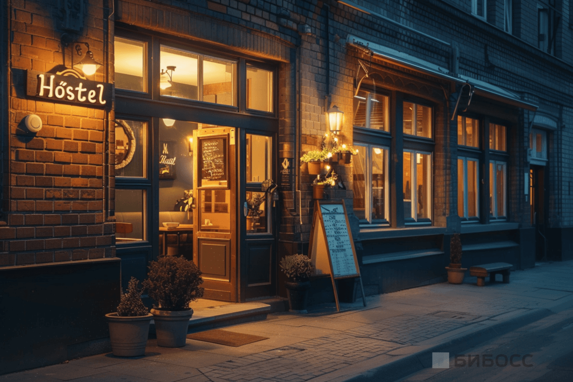 хостел снаружи