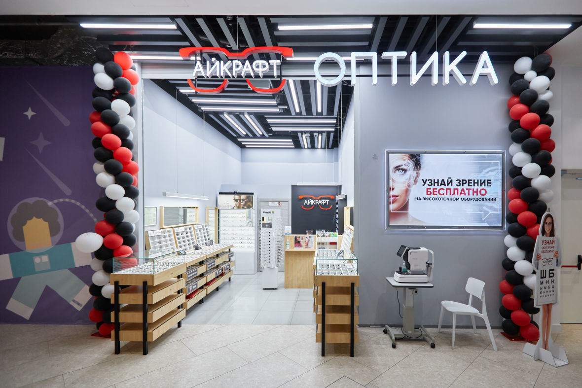 франшиза Айкрафт оптика