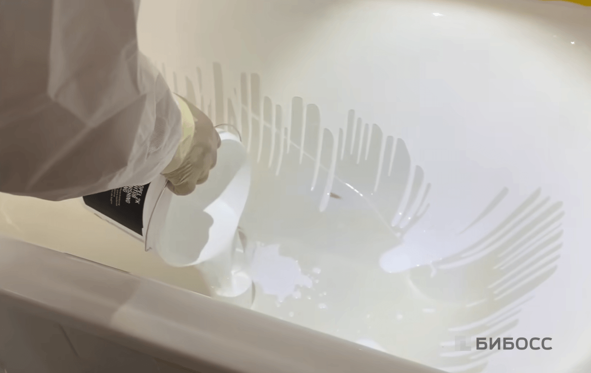 реставрация акриловых ванн