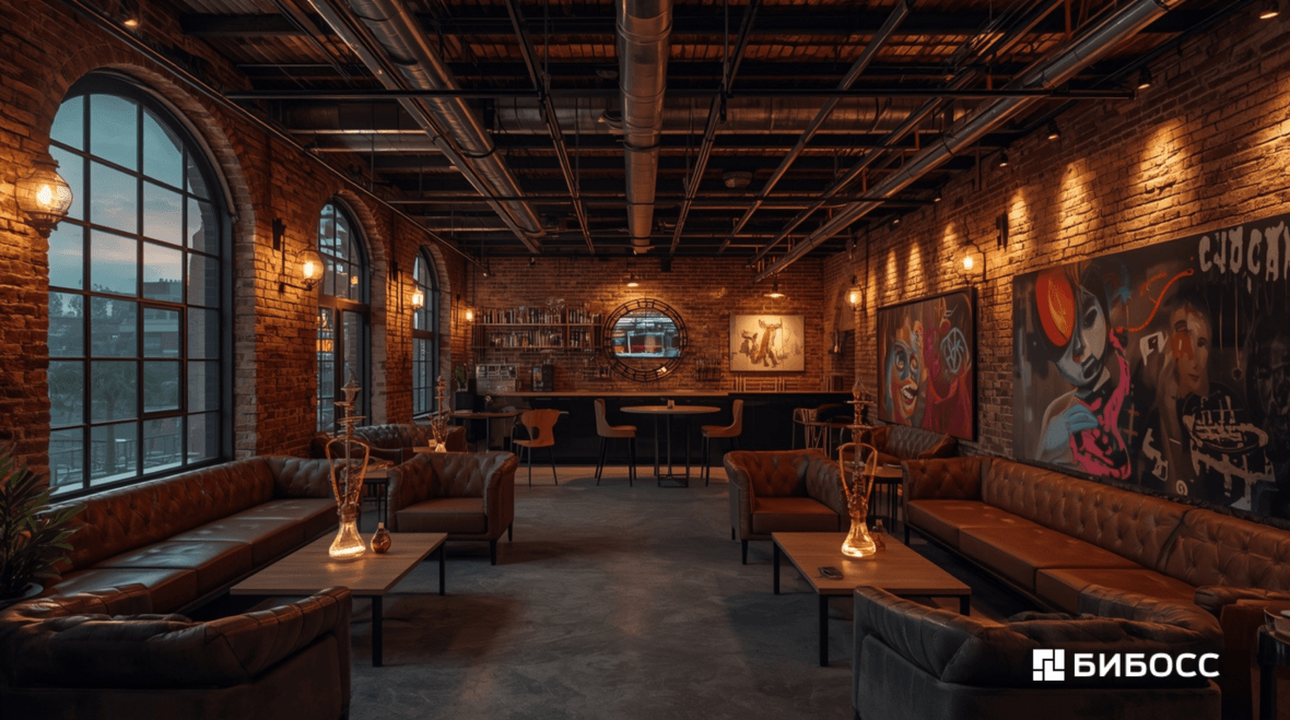 дизайн-проект кальянной