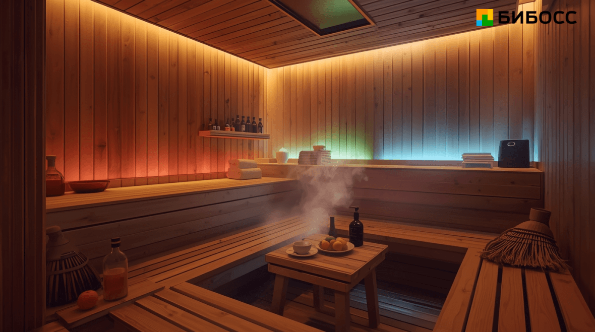 интерьер интерактивной бани