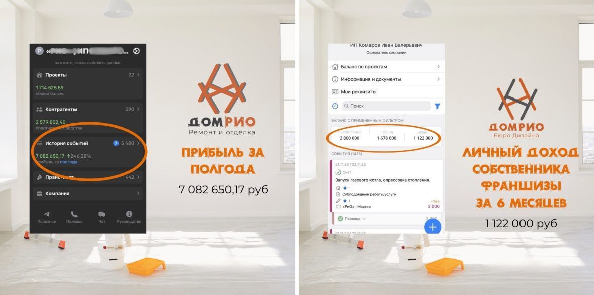 Франшиза ДОМ РИО