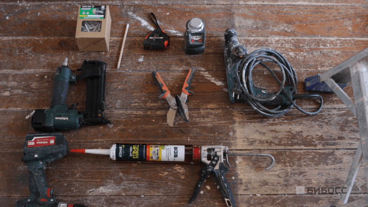 оборудование для установки натяжных потолков