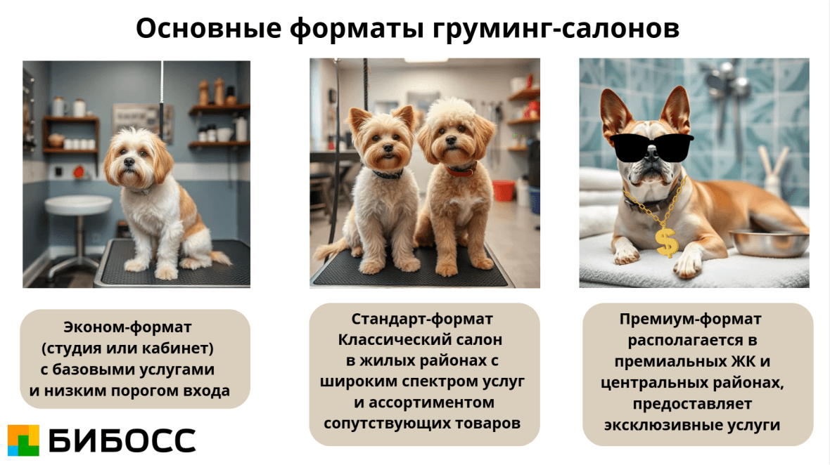 форматы груминг-салонов