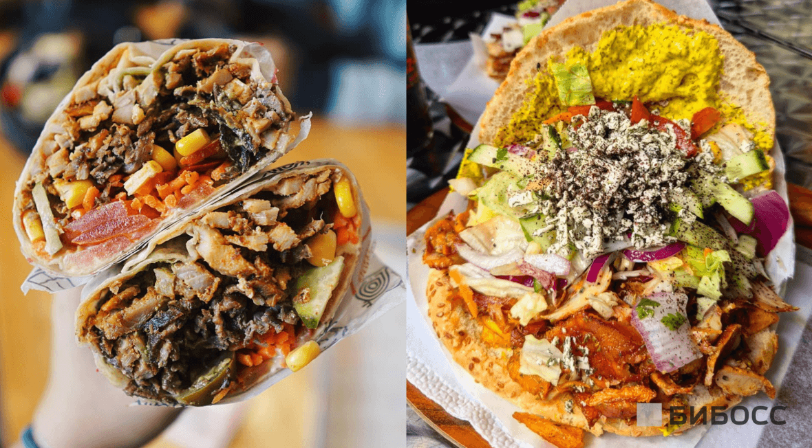 виды шаурмы