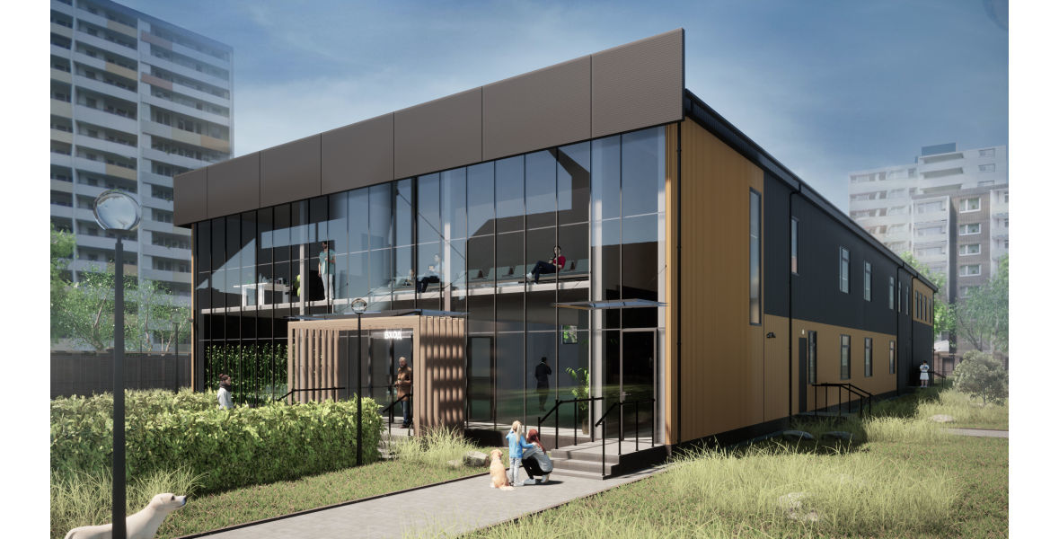 Организация строительной кампании и проектирование ветеринарной клиники в Москве