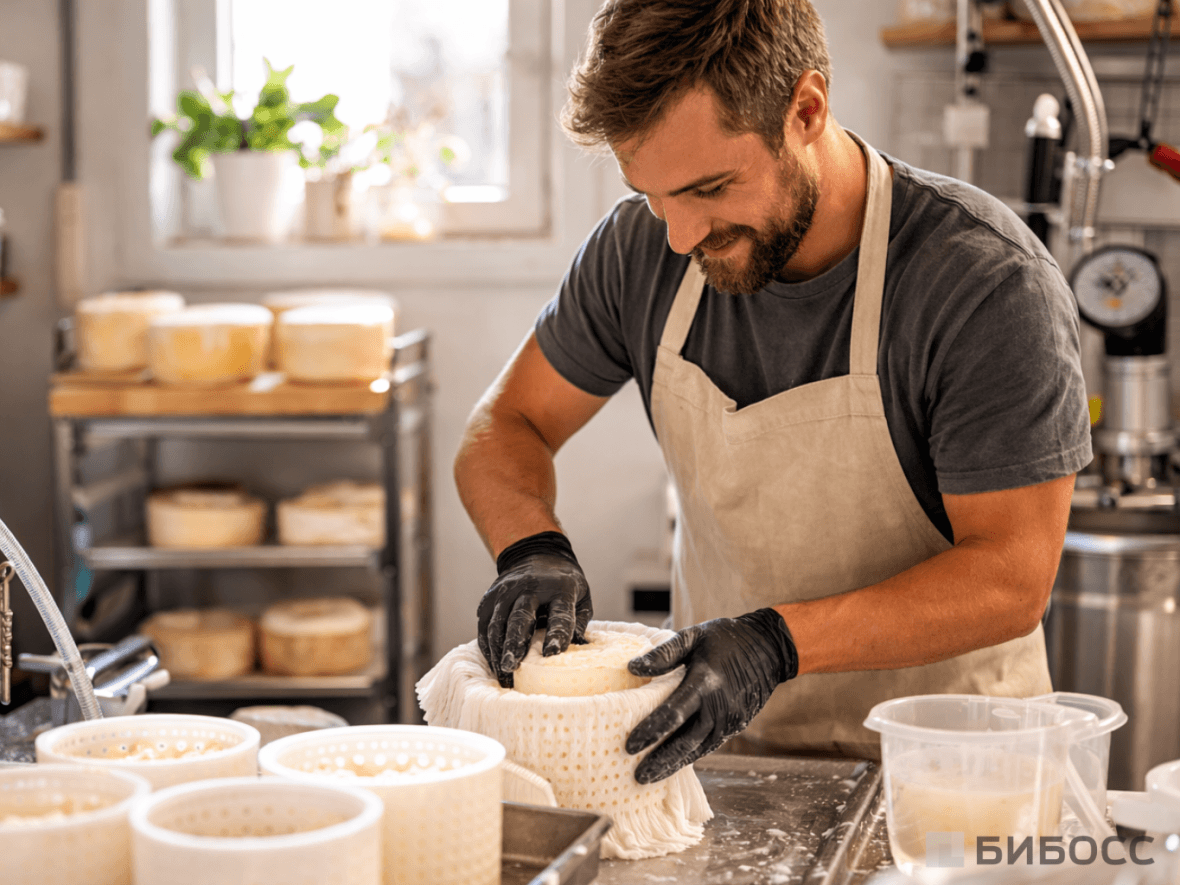 Производство молочной продукции на ферме