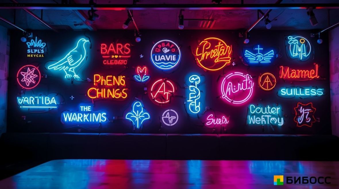 неоновые вывески