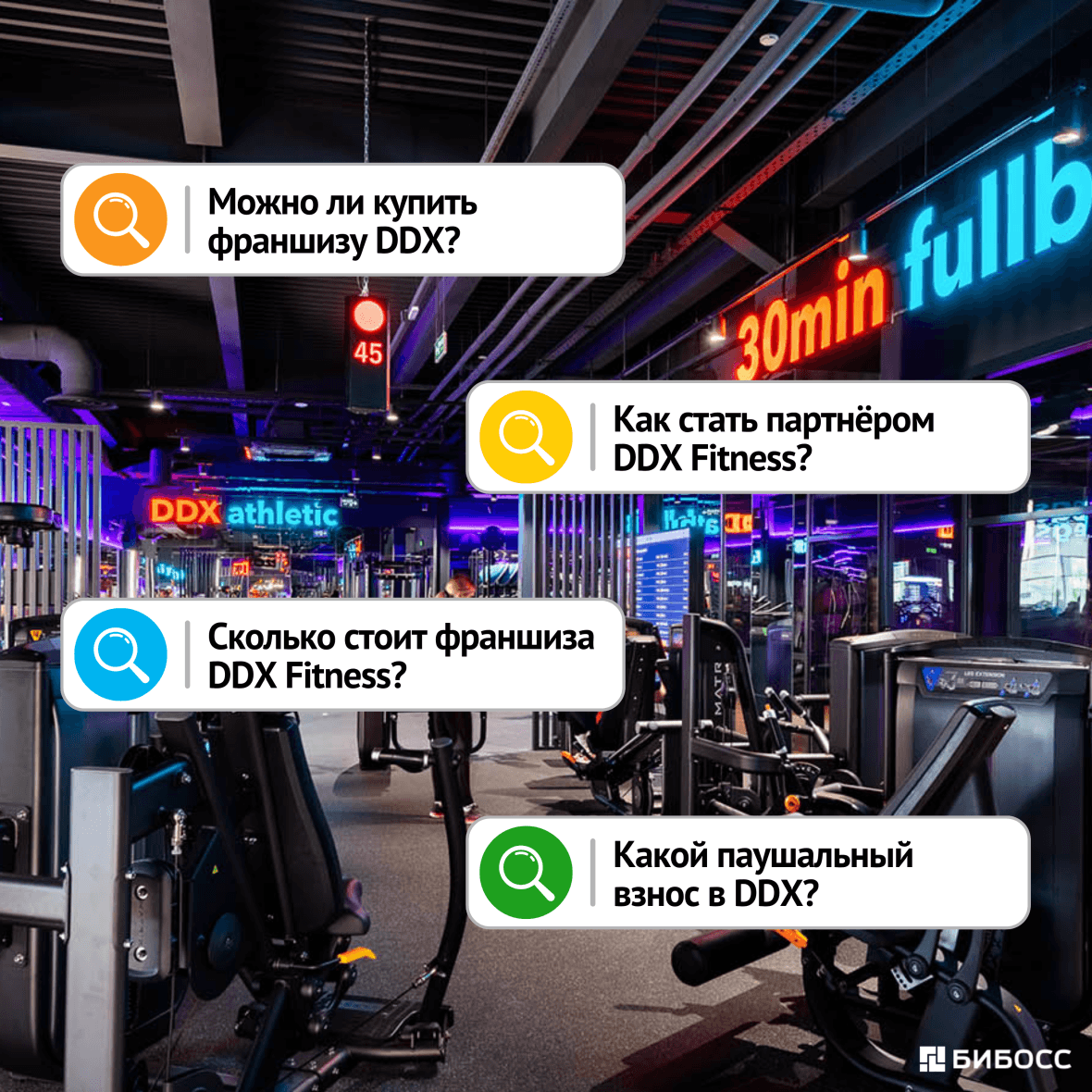 DDX Fitness как купить франшизу, как стать партнёром, сколько стоит
