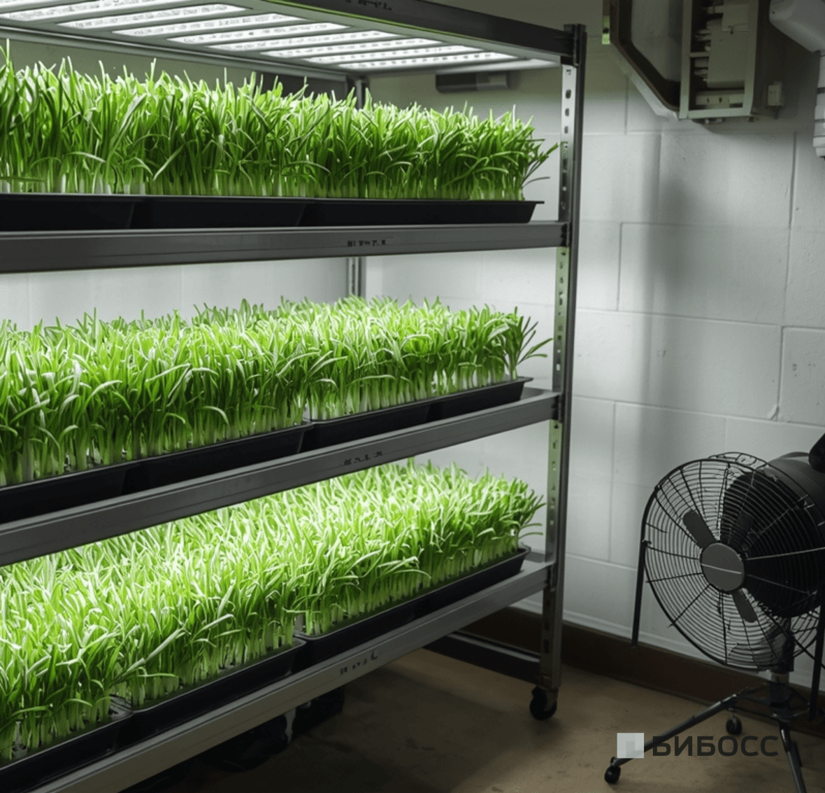 стеллажи для зеленого лука