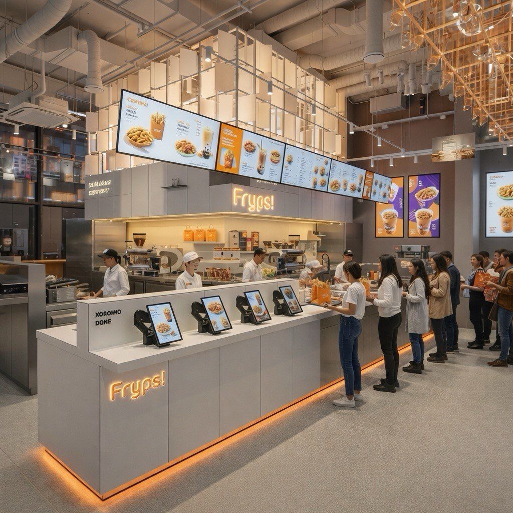 Fryps - специализированная концепция быстрого питания